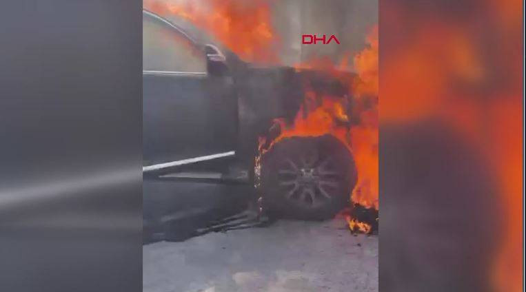 D-100'ün ortasında alev alev yandı! Trafik felç oldu - Resim: 4